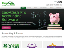 Tablet Screenshot of easycashpro.com.au